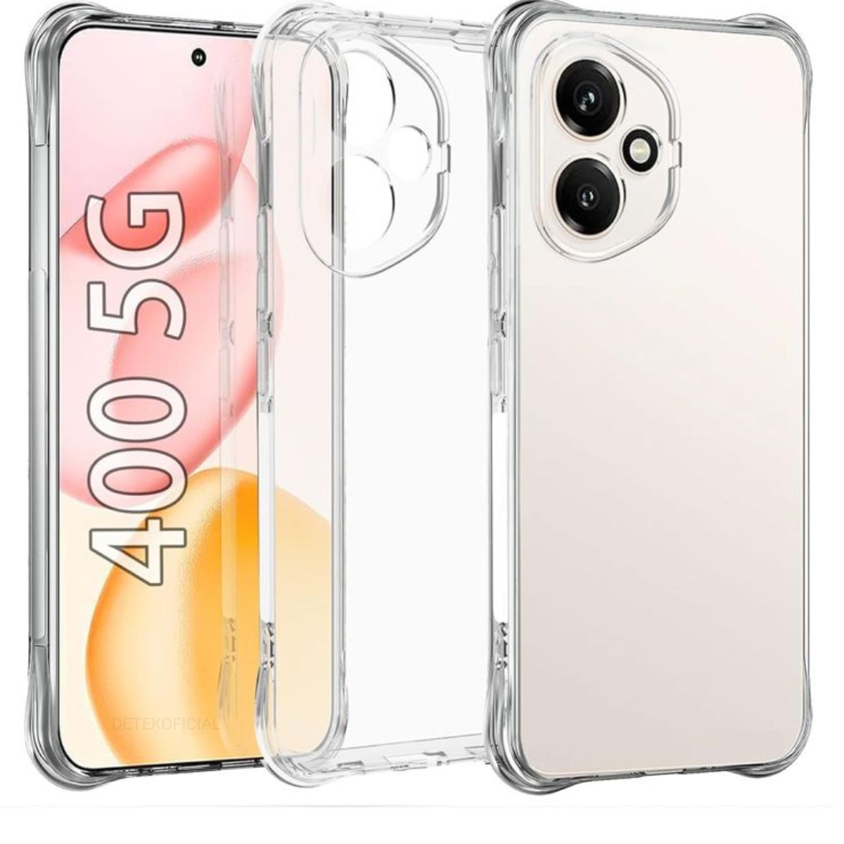 GENERICO - Carcasas Transparente Reforzada Para Honor 400 5g