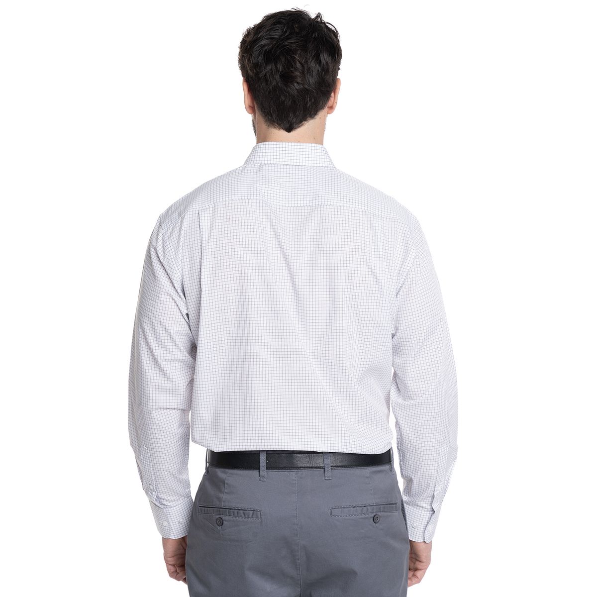 KOTTING - CAMISA HOMBRE CUELLO SEMI ITALIANO BOLSILLO PECHO CUADRO CLÁSICO KOTTING