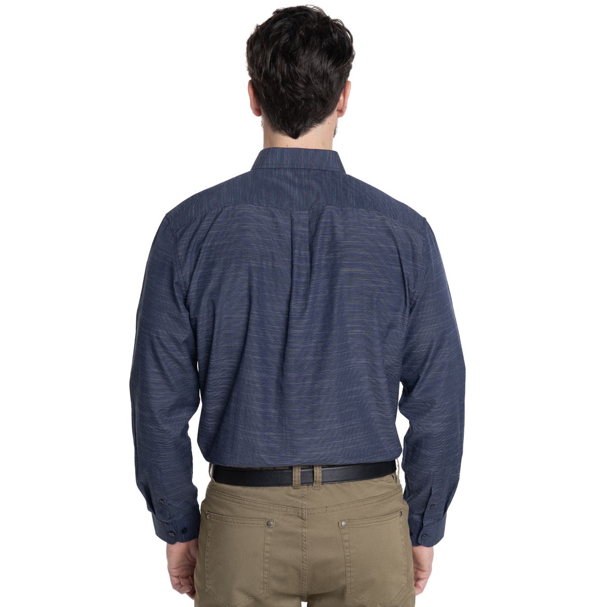 KOTTING - CAMISA HOMBRE CUELLO SEMI ITALIANO BOLSILLO PECHO COLOR SÓLIDO KOTTING