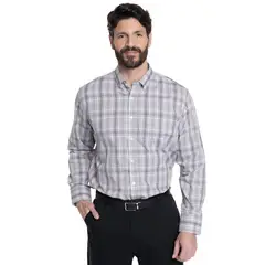 KOTTING - CAMISA HOMBRE CUADROS CUELLO INGLÉS FANTASÍA