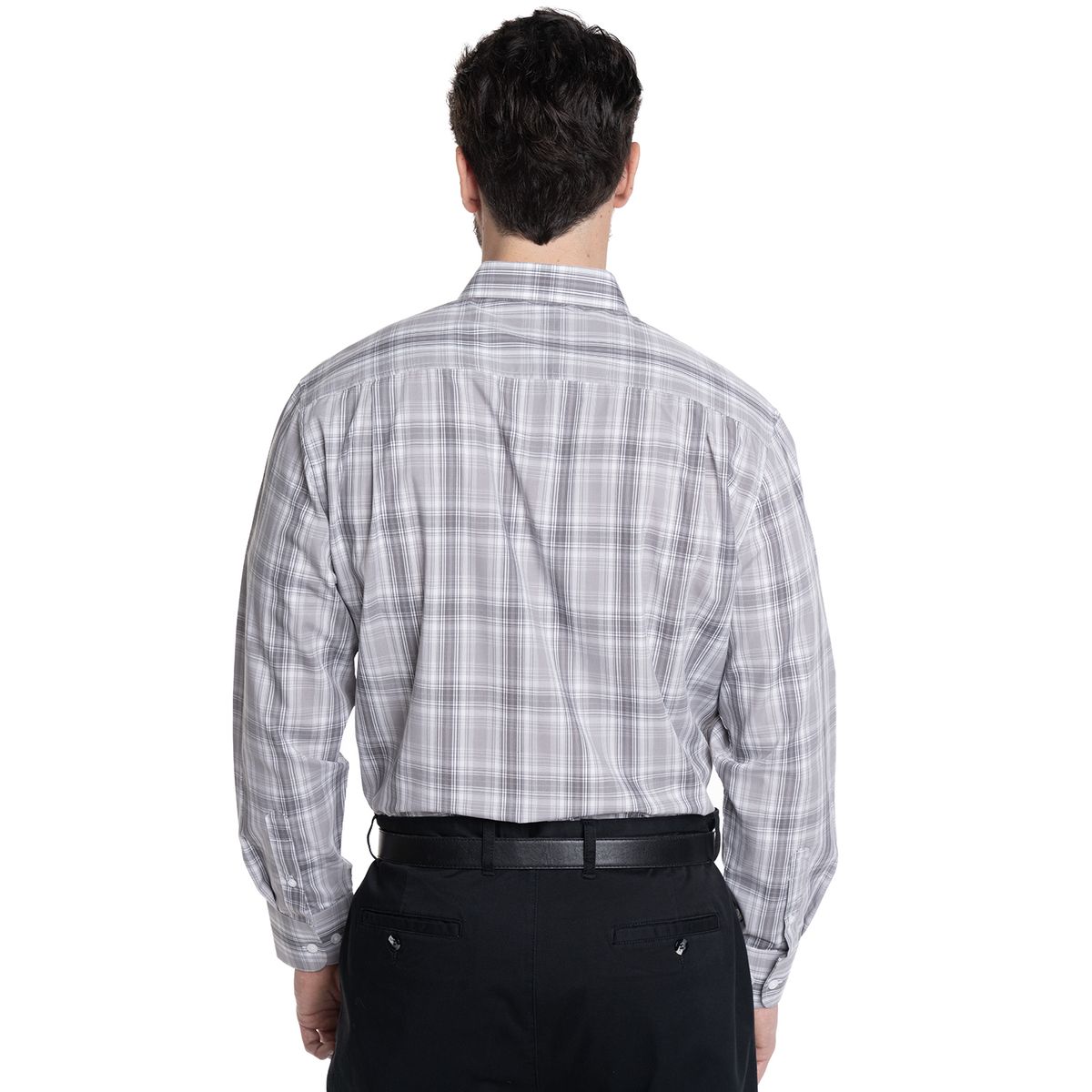 KOTTING - CAMISA HOMBRE CUADROS CUELLO INGLÉS FANTASÍA