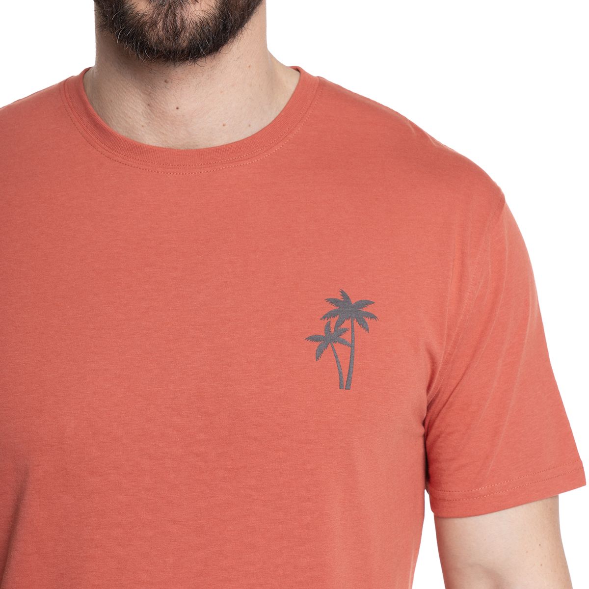 KOTTING - POLERA HOMBRE PRINT ESPALDA CUELLO REDONDO MINI LOGO KOTTING