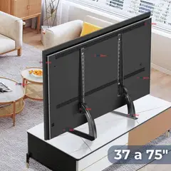 LINE - Soporte TV Mesa Ajustable 45Kg 37 a 75 Pulgadas