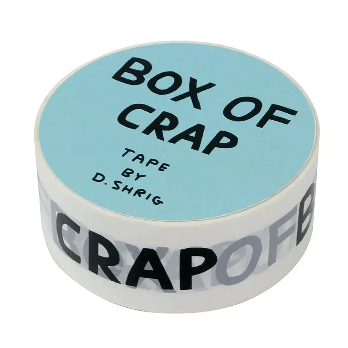 GENERICO - Cinta Embalaje Box Of Crap David Shrigley Third Drawer Down