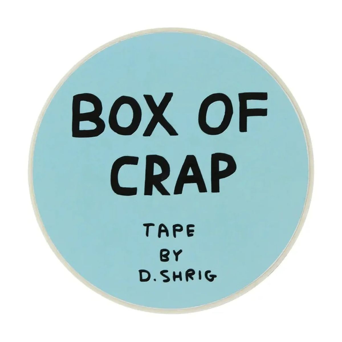 GENERICO - Cinta Embalaje Box Of Crap David Shrigley Third Drawer Down