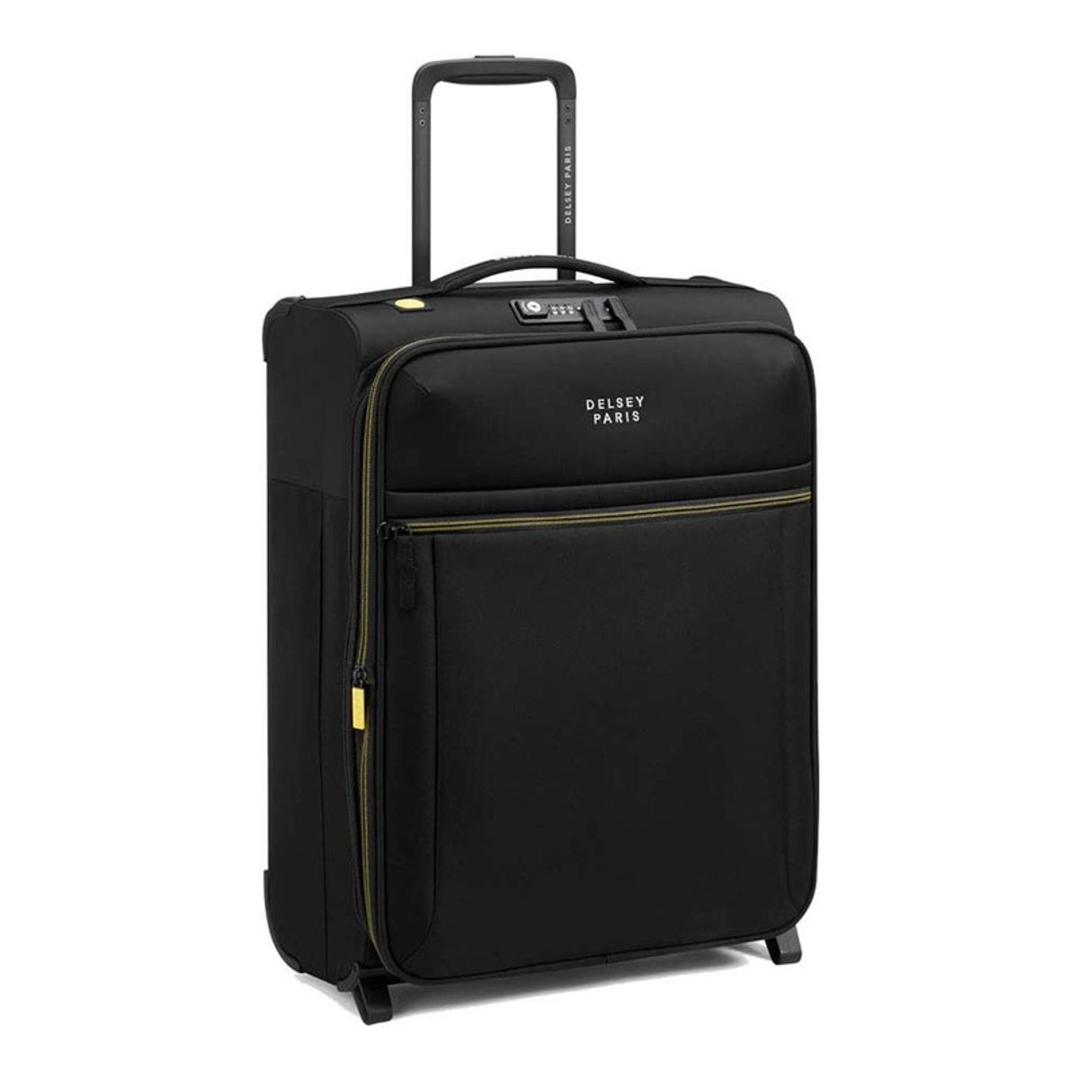 DELSEY - MALETA DE CABINA EXPANDIBLE 55 cm 2R DELSEY BROCHANT 30 NEGRO