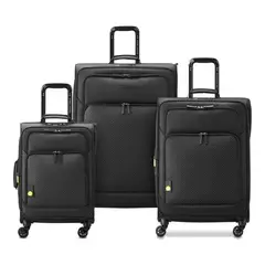 DELSEY - SET DE 3 MALETAS EXPAND E IMPERM BONNEVILLE NEGRO