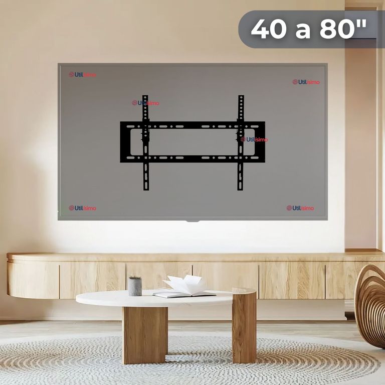 LINE Soporte TV Pared Fijo 45Kg 40 a 80 Pulgadas