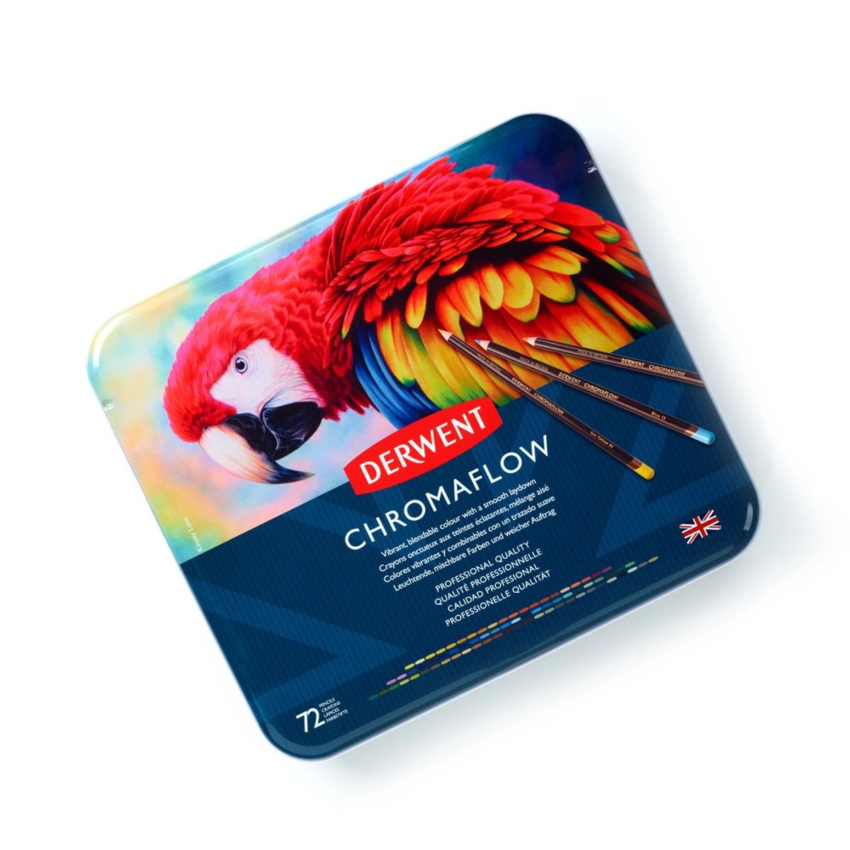 DERWENT - Lápices de Colores 48 Colores – Pigmentos Vibrantes y Suaves