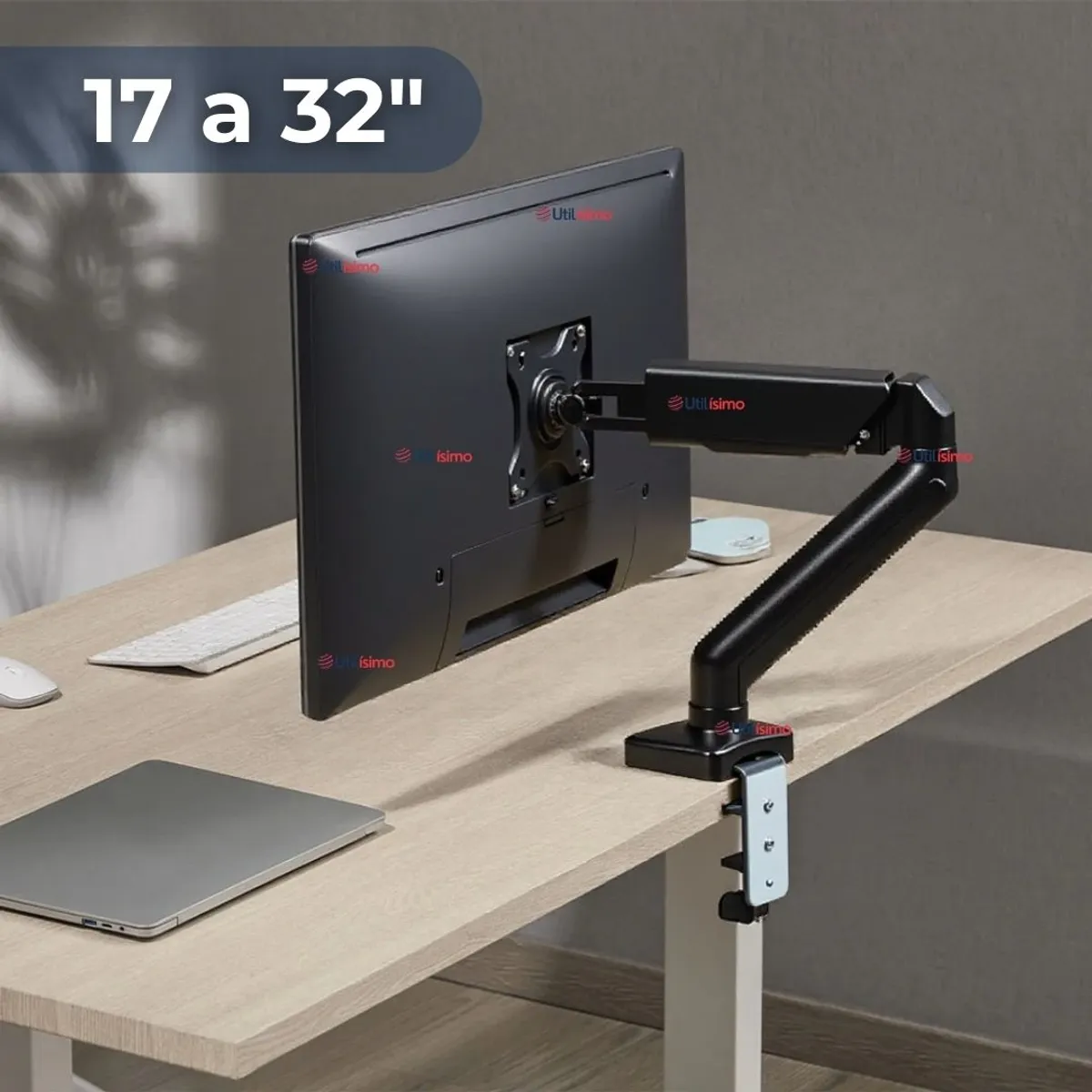 LINE - Soporte TV y Monitor Ajustable 9Kg 17 a 32 Pulgadas