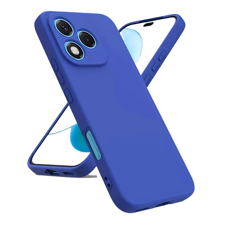 JOIGO - Carcasa Funda Para Honor 400 Lite Goma Azul