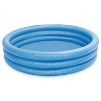 Piscina Inflable Crystal Blue de 3 Anillos 147 x 33 cm, 330 L