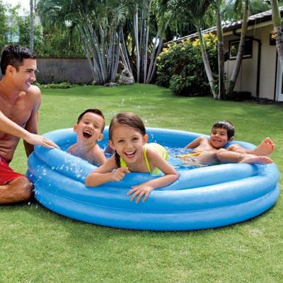 Imagen 2 del producto Piscina Inflable Crystal Blue de 3 Anillos 147 x 33 cm, 330 L