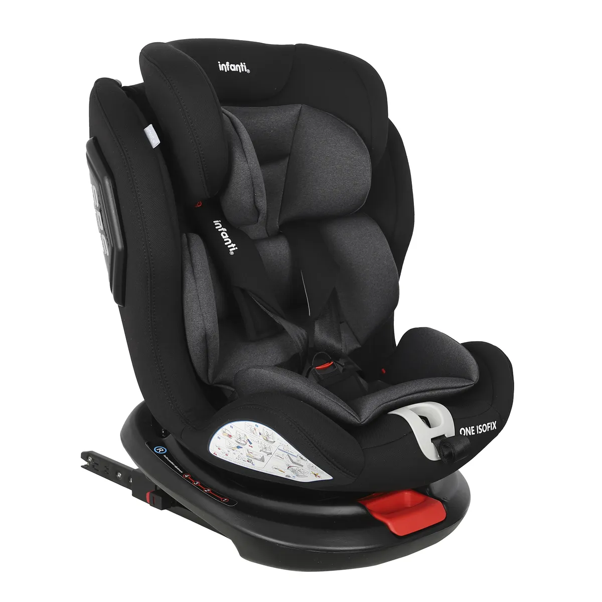 INFANTI - Silla De Auto Convertible One Isofix Dark Grey Infanti