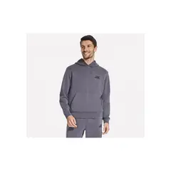 SKECHERS - Polerón Deportivo Hombre Skechcloud Elevate Negro