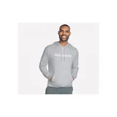 SKECHERS - Polerón Deportivo Hombre Striketrough Gris