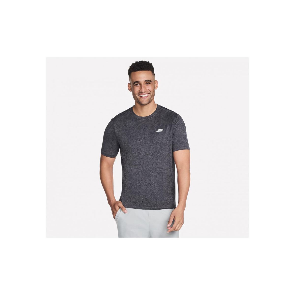 SKECHERS - Polera Hombre Performance Charge Negro Skechers
