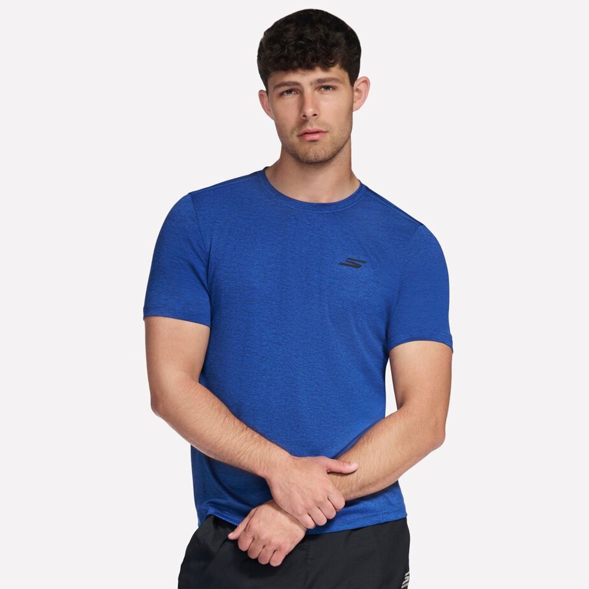 SKECHERS - Polera Hombre Performance Charge B Azul Skechers