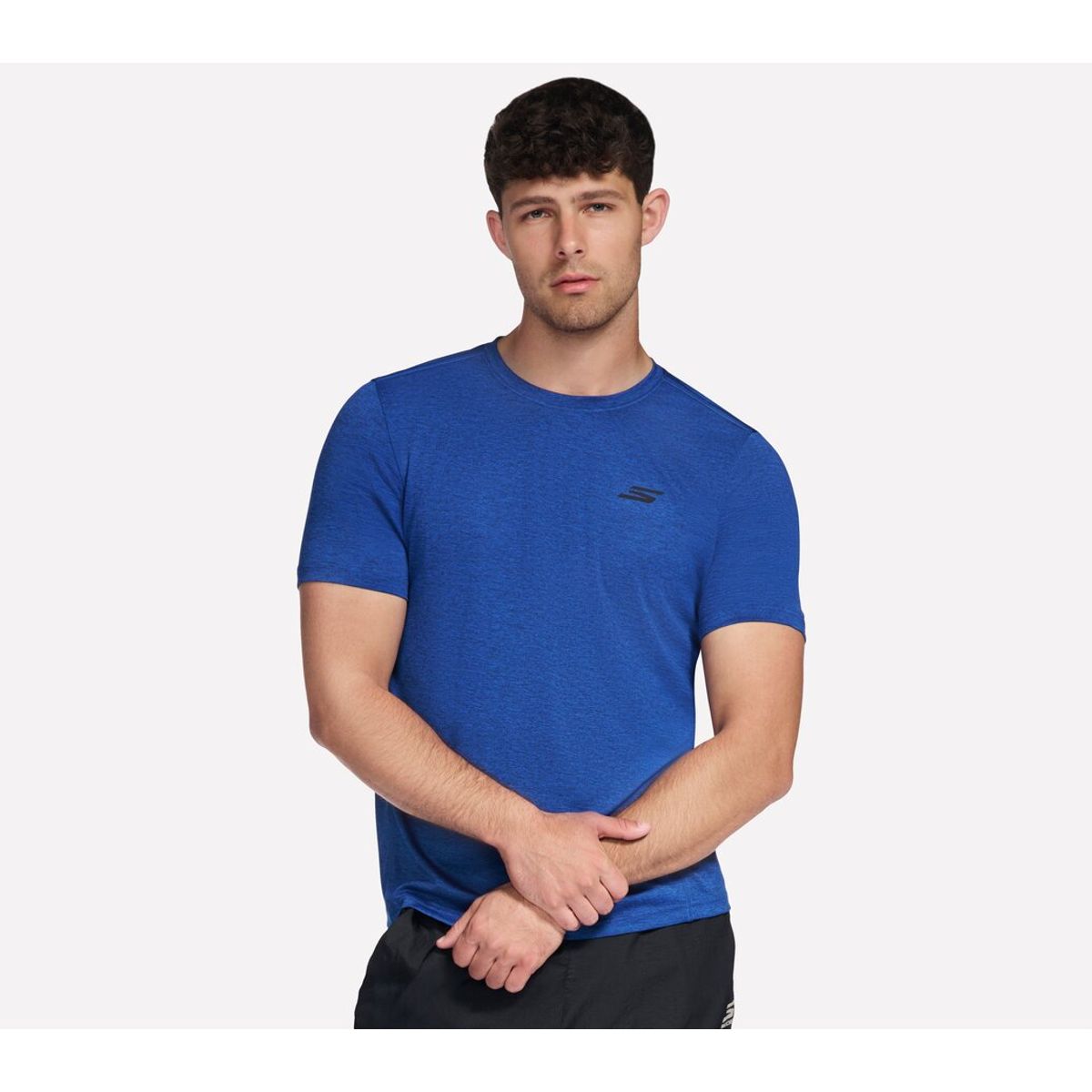 SKECHERS - Polera Hombre Performance Charge B Azul Skechers