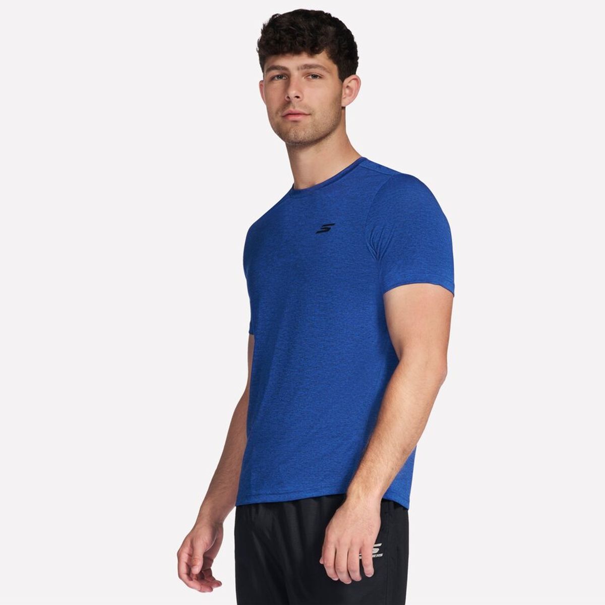 SKECHERS - Polera Hombre Performance Charge B Azul Skechers