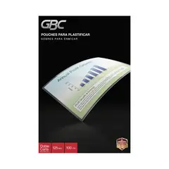 GENERICO - Caja Pouches GBC Doble Carta 125 Mic – Pack 100 Unidades