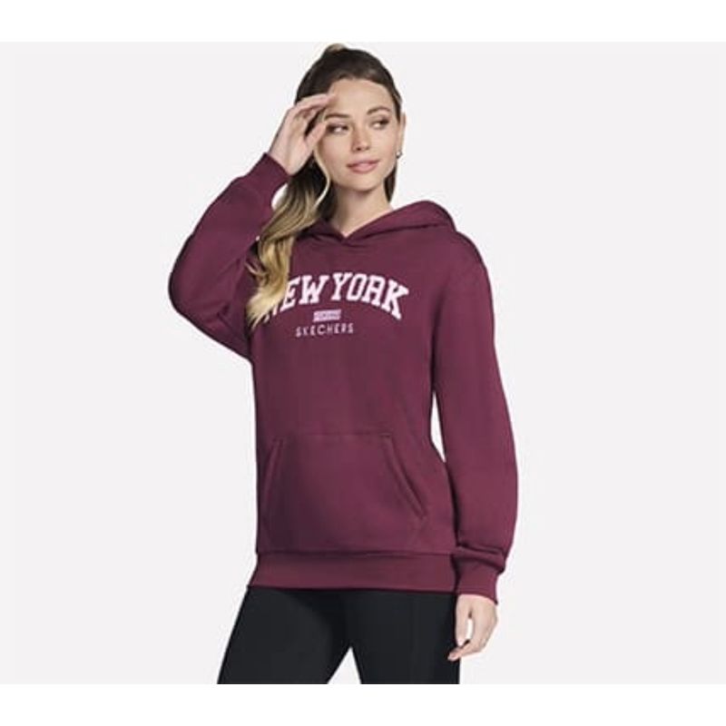 SKECHERS - Polerón Deportivo Mujer Skech-Sweats Destination B Skechers