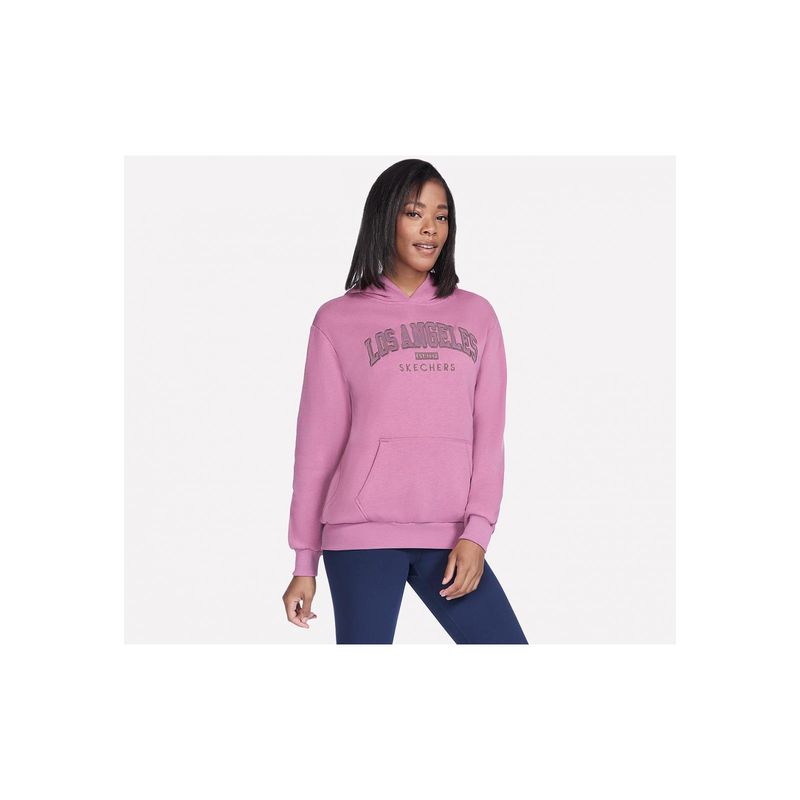 SKECHERS - Polerón Deportivo Mujer Skech-Sweats Destination R Skechers