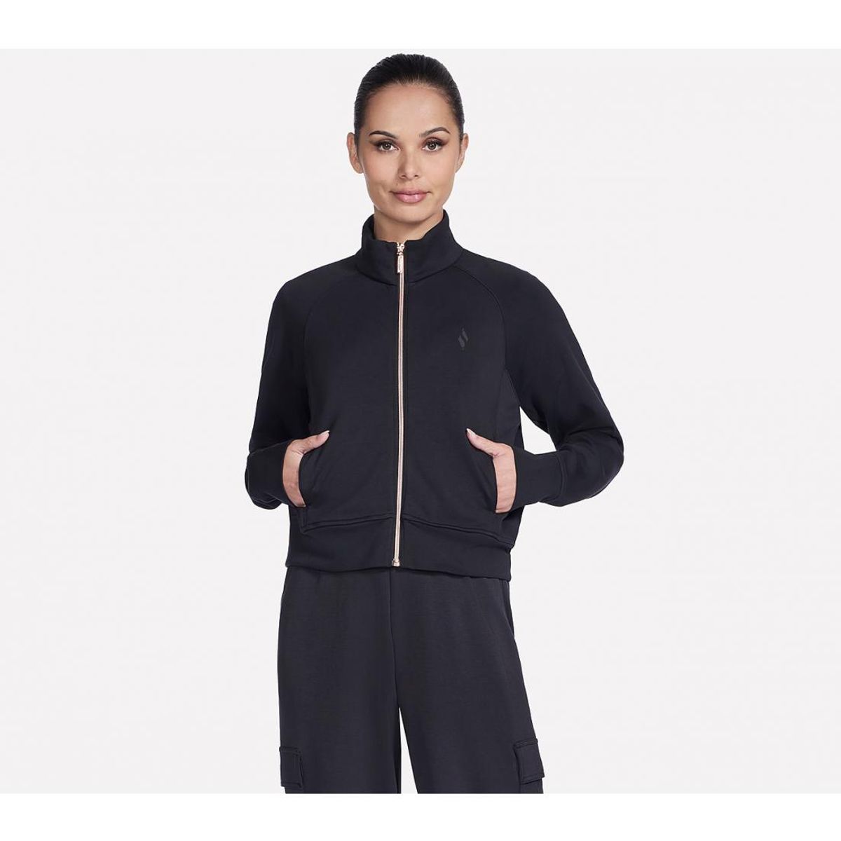 SKECHERS - Chaqueta Mujer Skechluxe Elevate Negro Skechers