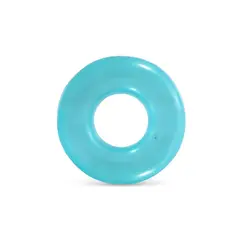 INTEX - Flotador Anillo Inflable Transparente 76 cm Azul