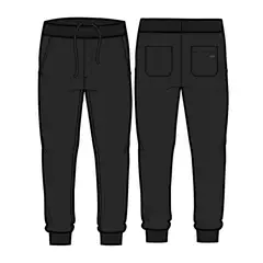 SKECHERS - Pantalón de Buzo Hombre Max Soft Fleece Negro