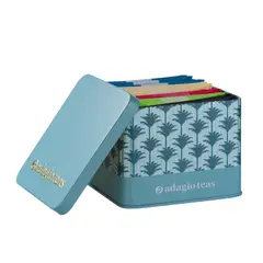 ADAGIO TEAS - Pack Té 5 Colores Hojas Verdes 15 Teabags