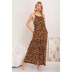 MPROPIA - Enterito Animal Print. Largo Primavera, Tendencia Viral. 3352