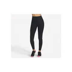 SKECHERS - Legging Mujer Goflex Rib Fl Hw g Negro