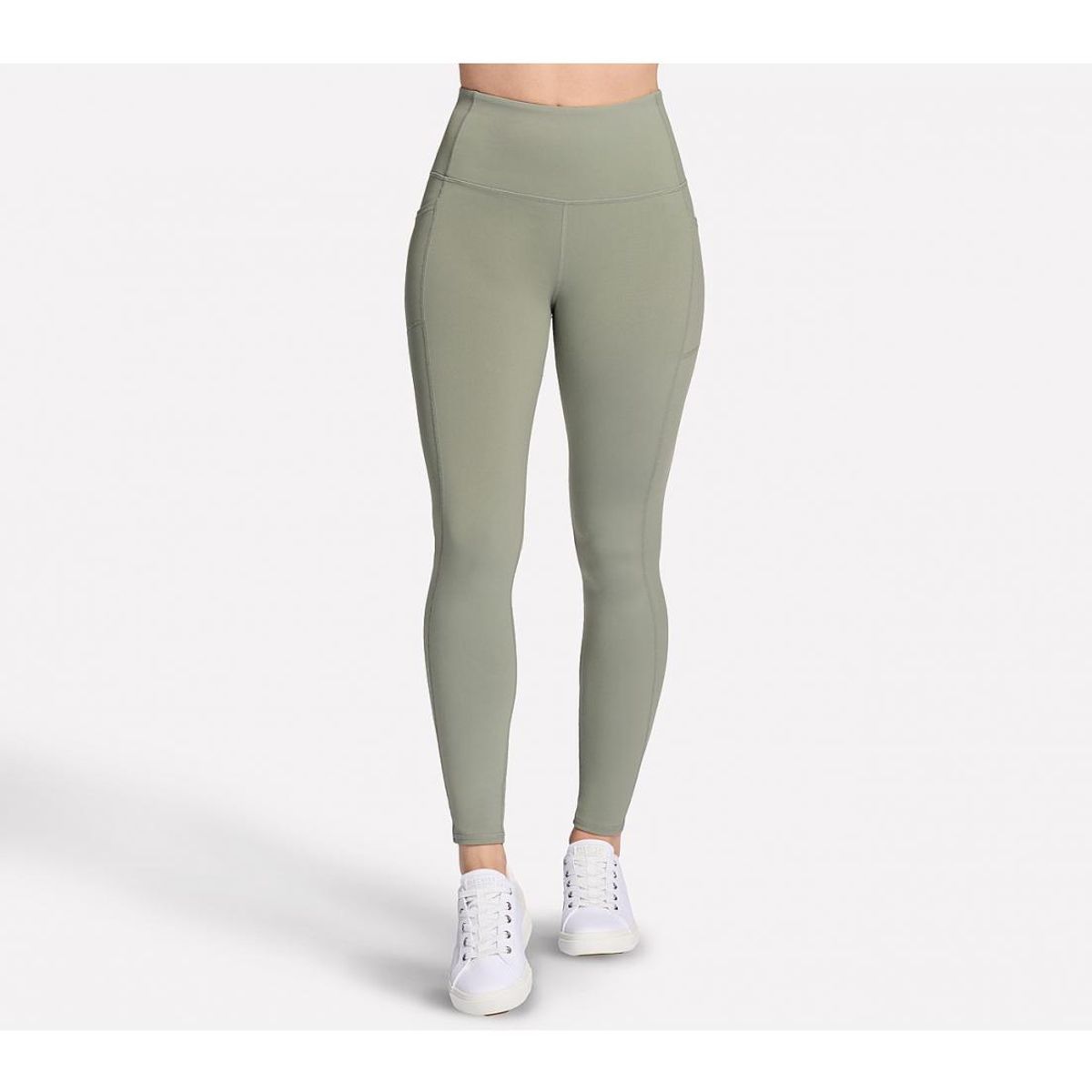 SKECHERS - Legging Mujer Gowalk Fl Hw G Verde Skechers