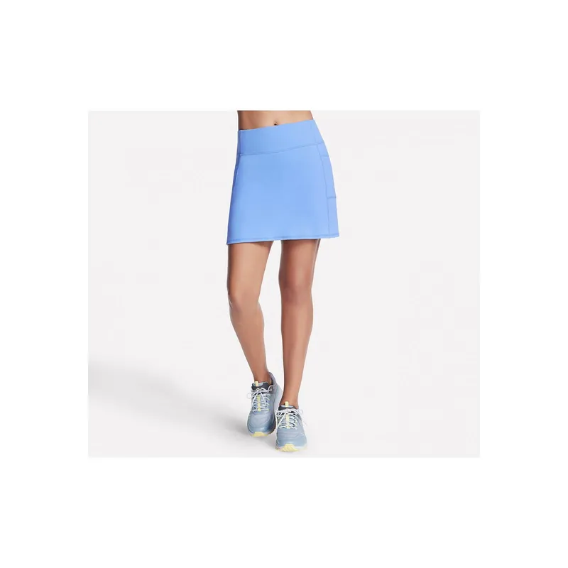 SKECHERS - Falda Deportiva Mujer Goflex Celeste Skechers