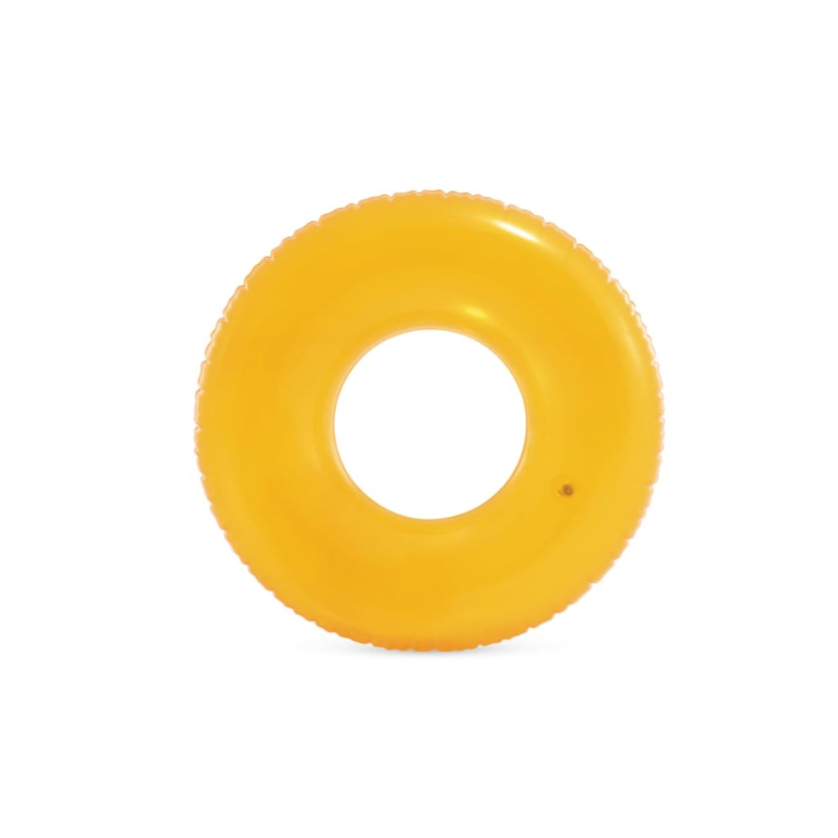 INTEX - Flotador Anillo Inflable INTEX Transparente 76 cm Amarillo