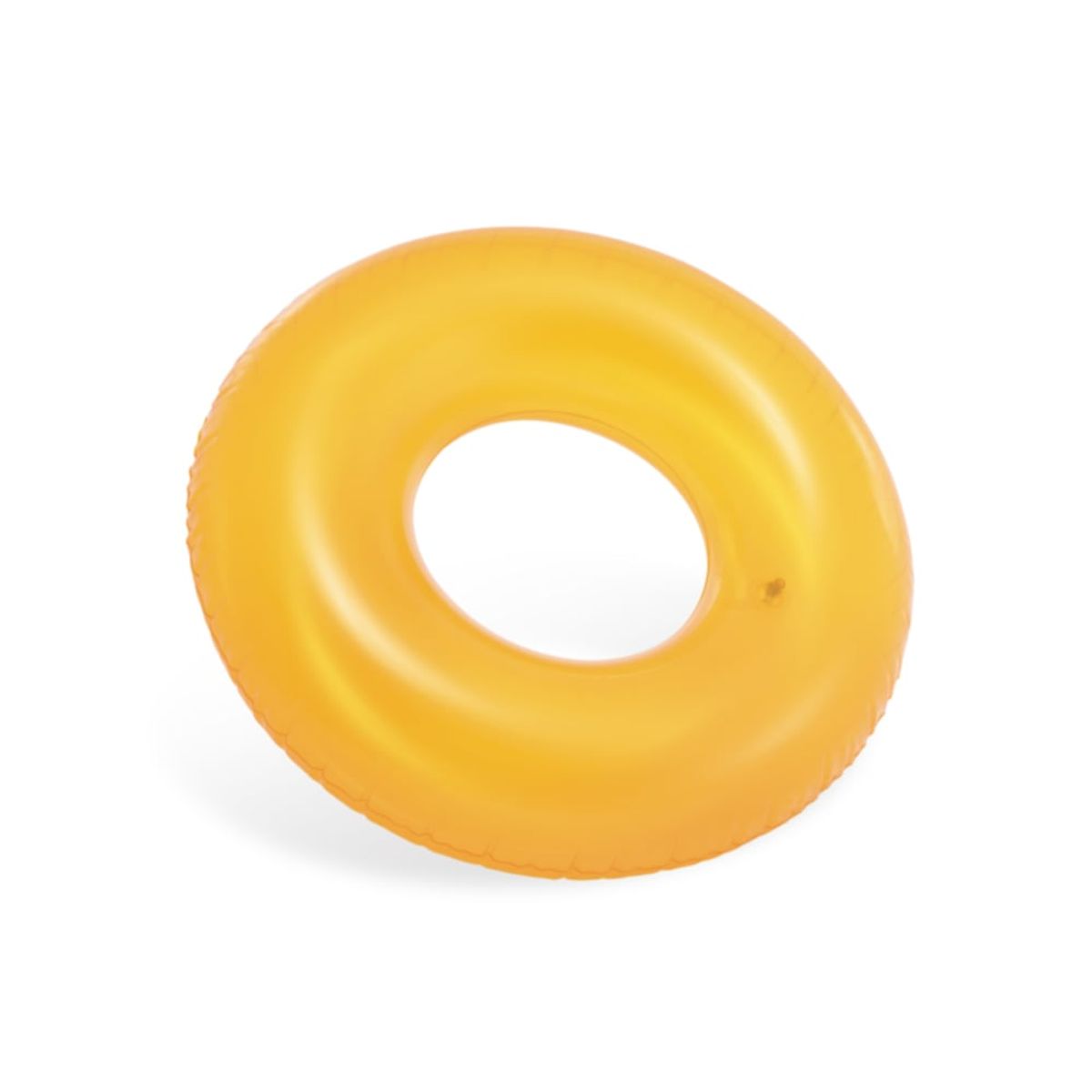 INTEX - Flotador Anillo Inflable INTEX Transparente 76 cm Amarillo