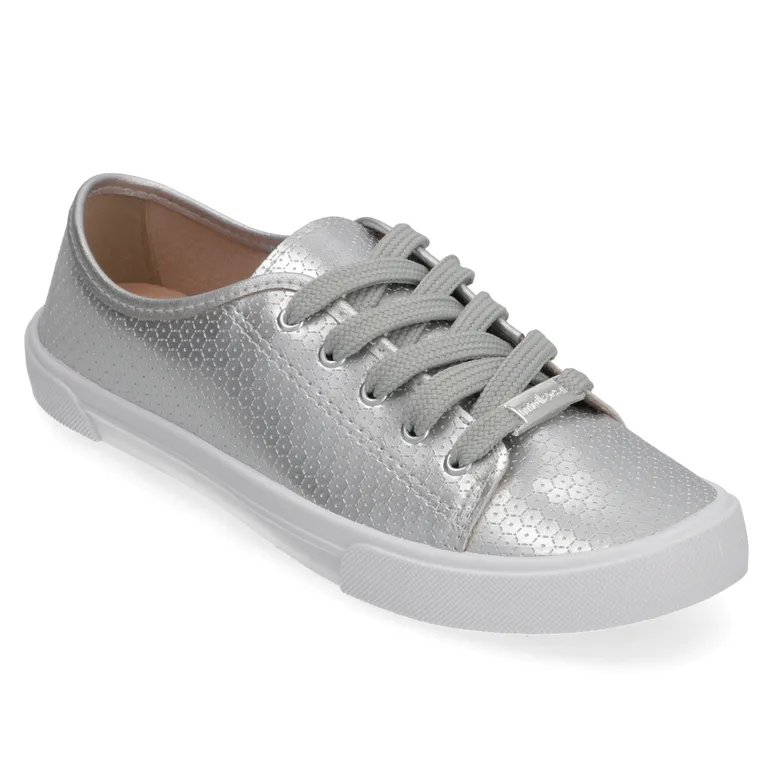 Zapatilla Casual Plateado