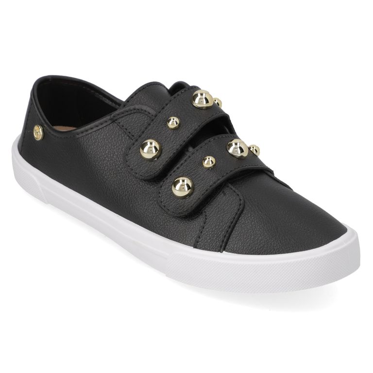 Zapatillas Casuales Negros Con Tachas
