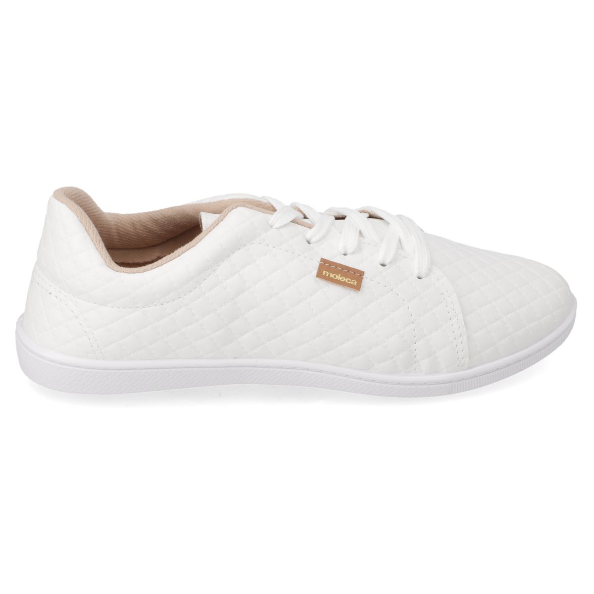 MOLECA - Zapatilla Mujer Moleca Blanco