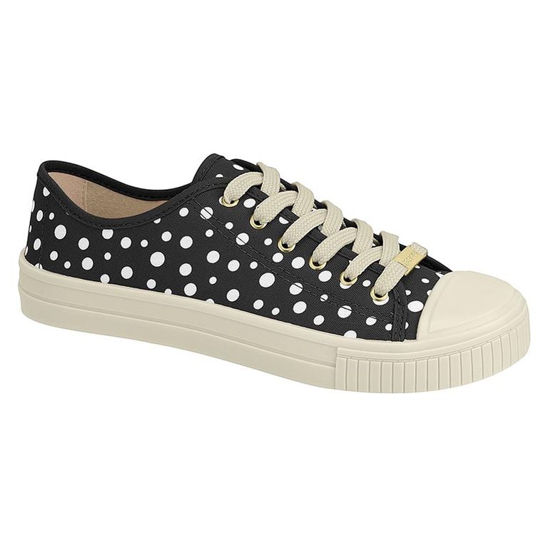 Zapatilla Para Mujer Negro