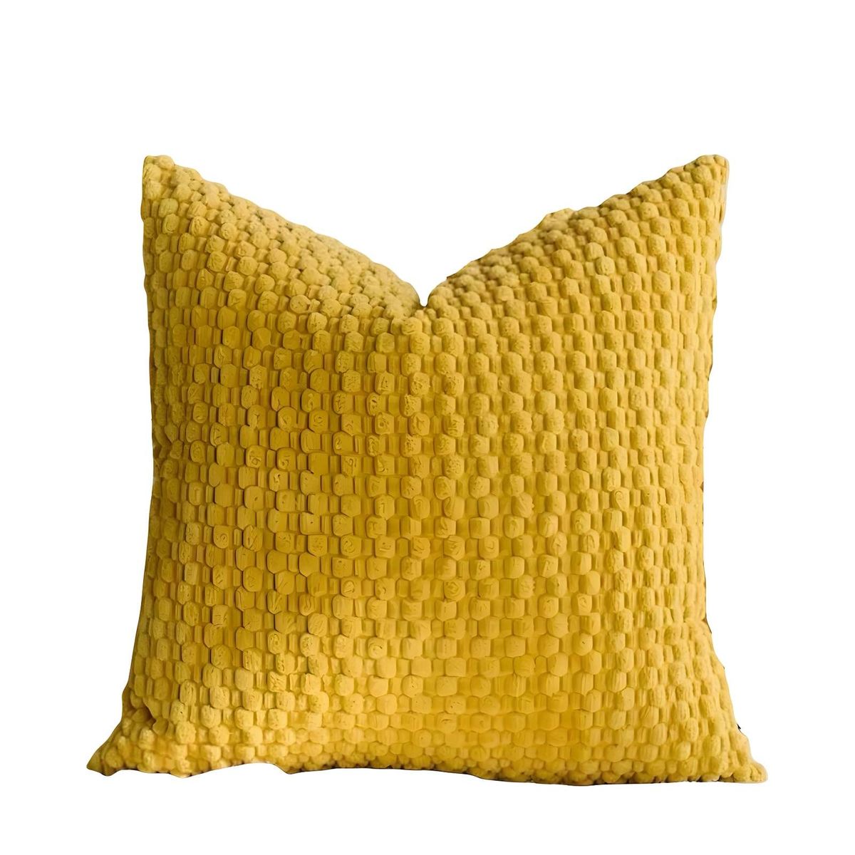 GENERICO - SET DE 2 FUNDAS DE COJINES DISEÑO DE MAIZ 45CM X 45 CM AMARILLO