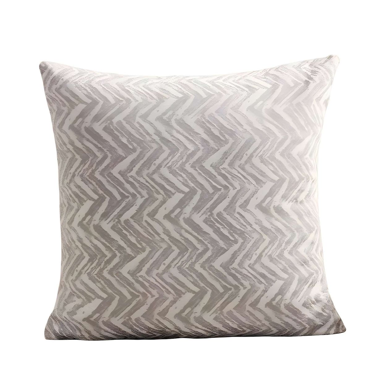 GENERICO - SET DE 4 FUNDAS DE COJINES DISEÑO MAILLARD 45CM X 45 CM GRIS