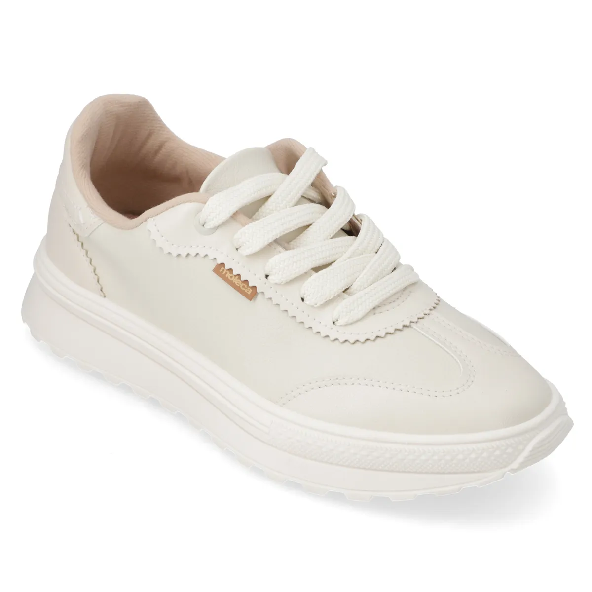 MOLECA - Zapatilla Mujer Moleca Blanco