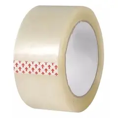 GENERICO - Pack 2 cintas embalaje transparente 100m