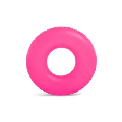 INTEX - Flotador Anillo Inflable Neón 91 cm Fuscia