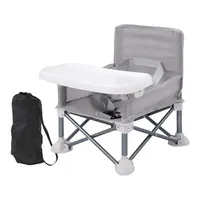 Silla Comedor Portátil Silla Bebes Niños Asiento Plegable