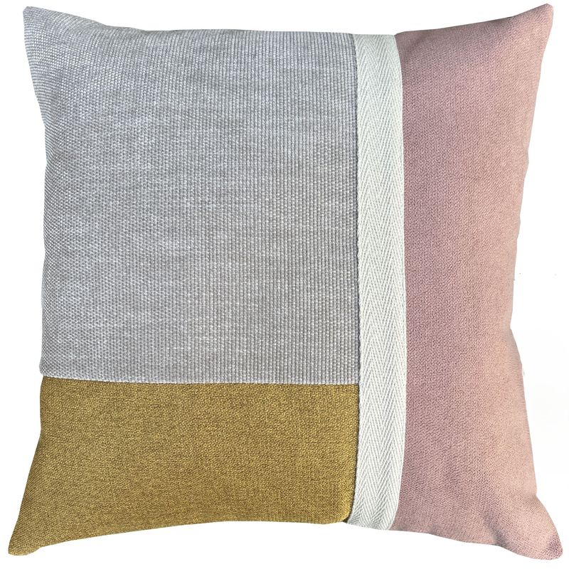 GENERICO - Cojin Trio Espiga Rosa 44x44 LAROSETT