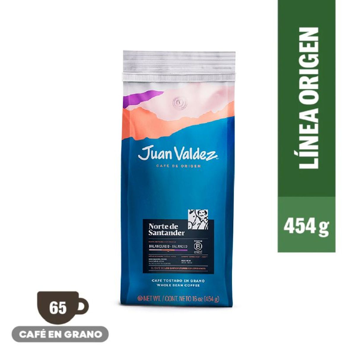 JUAN VALDEZ - Café Grano Norte de Santander 454g