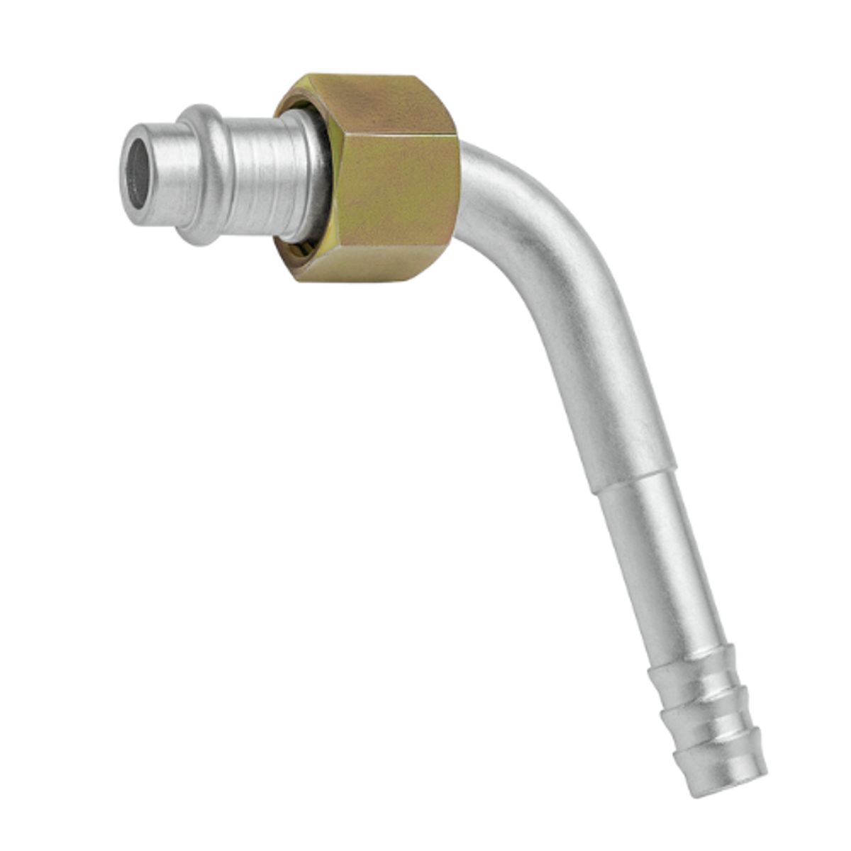 GENERICO - FITTING Nro 8 - 13/32 HEMBRA 90° O-RING